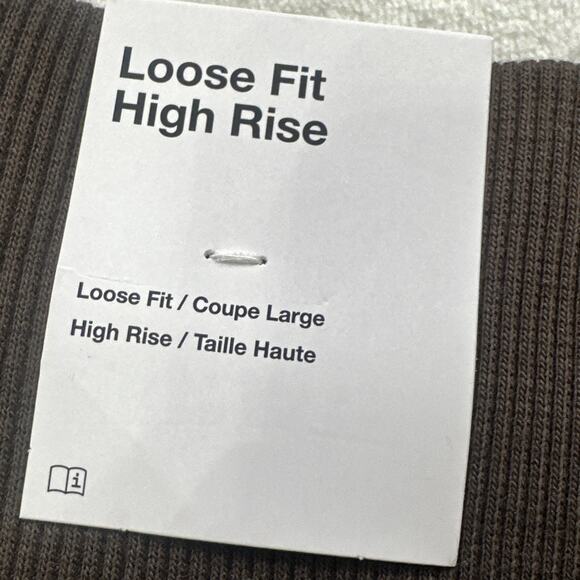 Nike Sport Shorts Womens Size XS Phoenix Fleece High Waisted Loose Fit Brown NEW - Picture 5 of 13